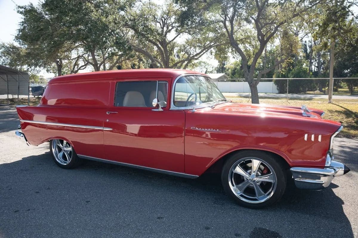 1957 Chevrolet Sedan Delivery, view
