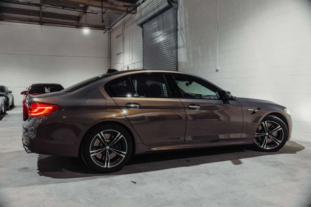2018 BMW M5 SEDAN 4D, view